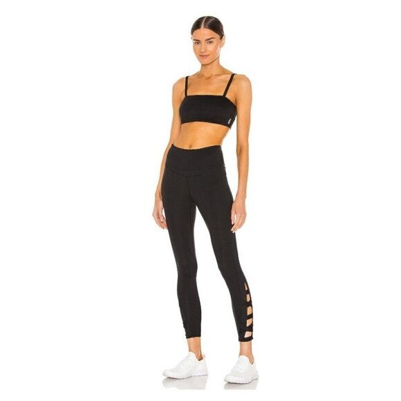 Free PEOPLE Movement Very Prairie High Rise Legging in Black size Large - Picture 14 of 16